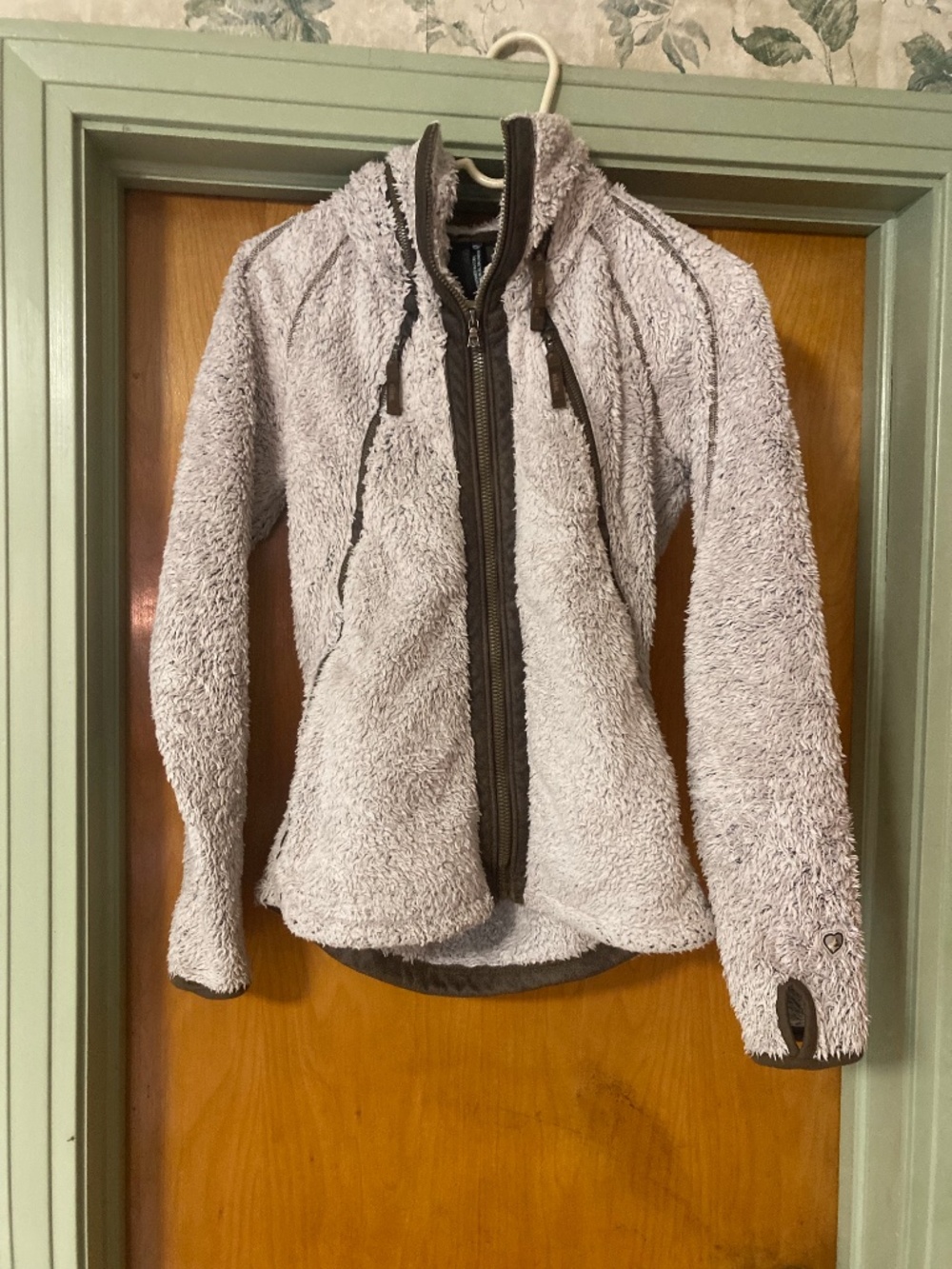 Women's Kuhl Flight Fleece Jacket with Packable Hood Size Small